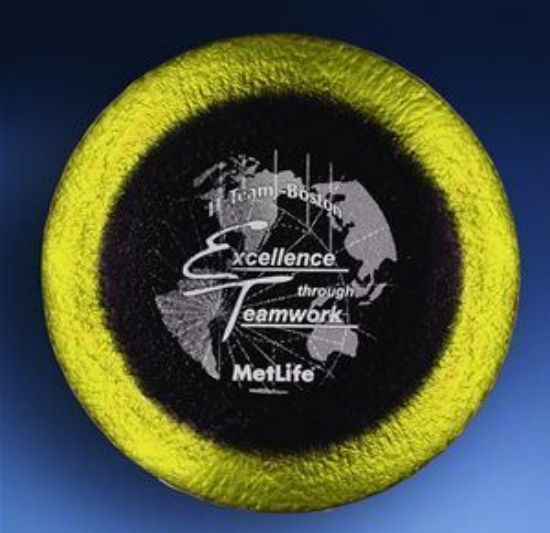 Gold and Black Art Glass Plate