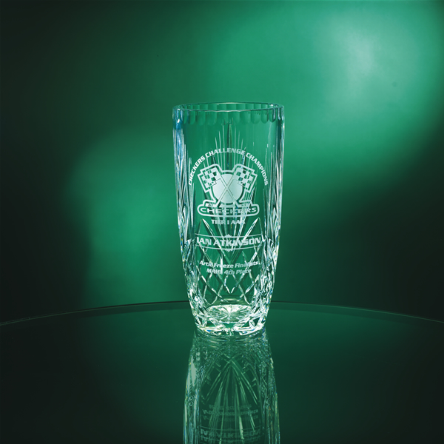 AA Crystal Hand cut Vase (C632DU-10)