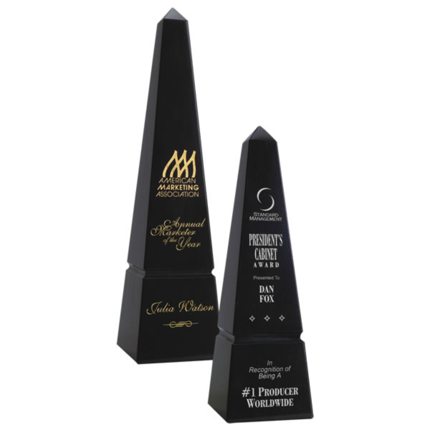 Black Marble Obelisk Award
