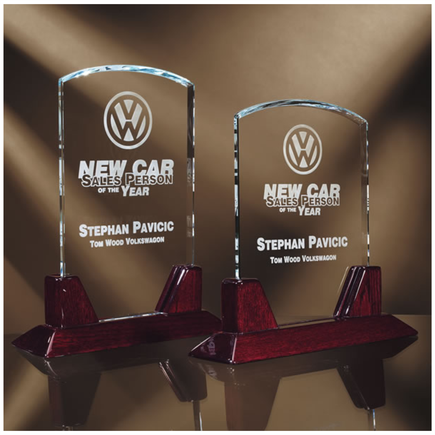 Clear Crystal Spirit Arch Award