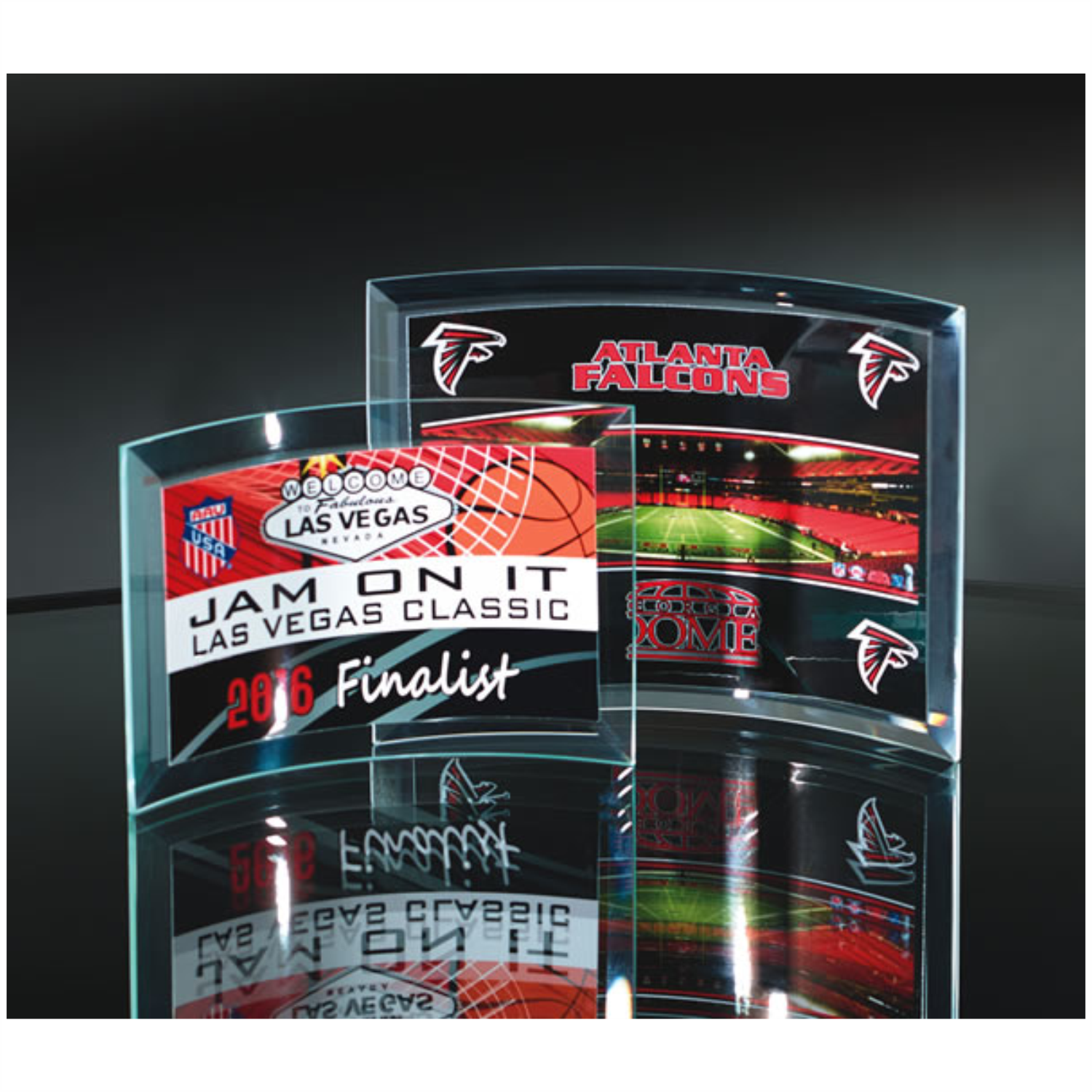 Jade Curved Glass with Full Color Decal