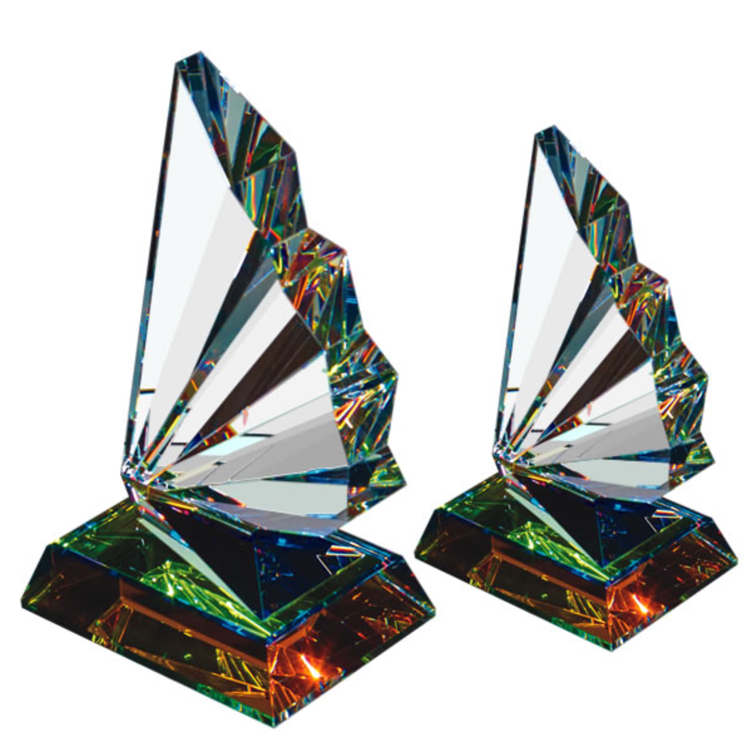 Fanfare Spectra Color Crystal Award