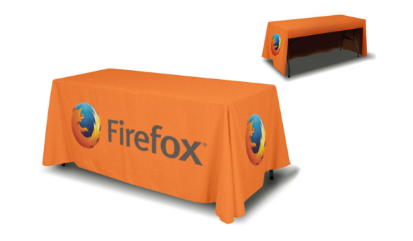Six foot Table Cover Full Color Tablecloth banner