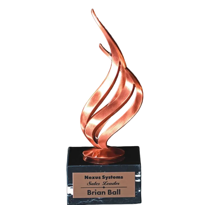 Achievement Flame On Marble Base