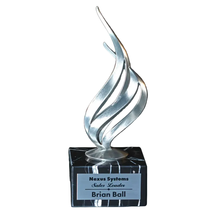 Achievement Flame On Marble Base