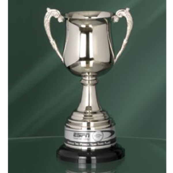 Golf Georgian Nickel Plated Silver Loving Cup (GC241, GC242)