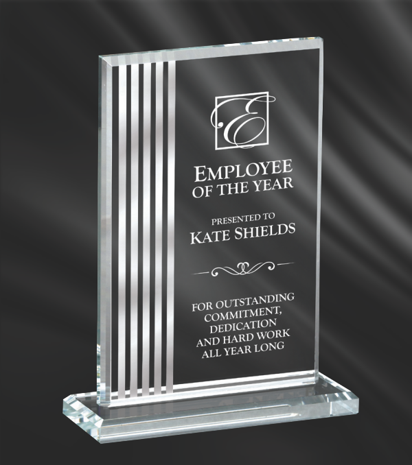 Contour Glass Rectangle Award