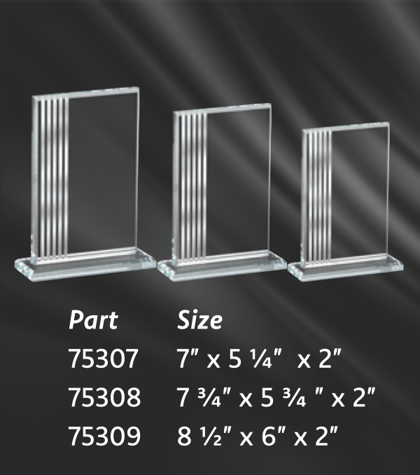 Contour Glass Rectangle Award