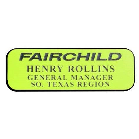 Engraved Name Badge / name tag/nametag