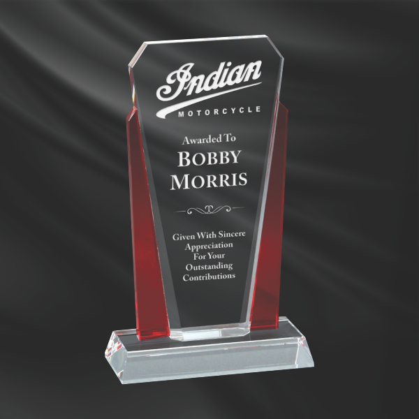 Red Panel Bethesda Crystal Award