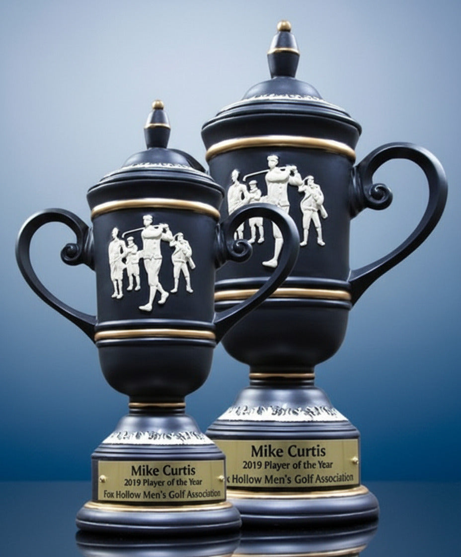 Golf Resin Cameo Cup (90610K, 90611K, 90612K)
