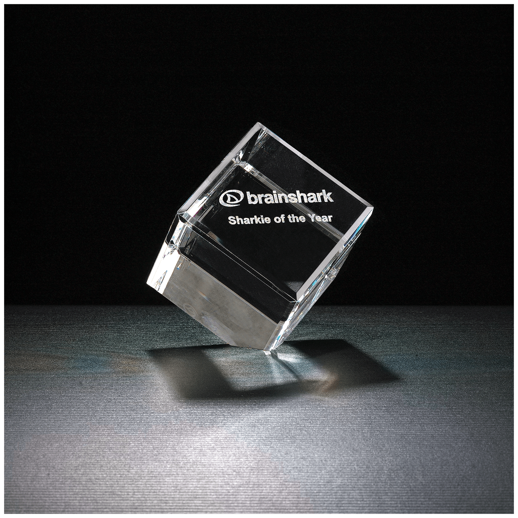 Optic Crystal Cube Award