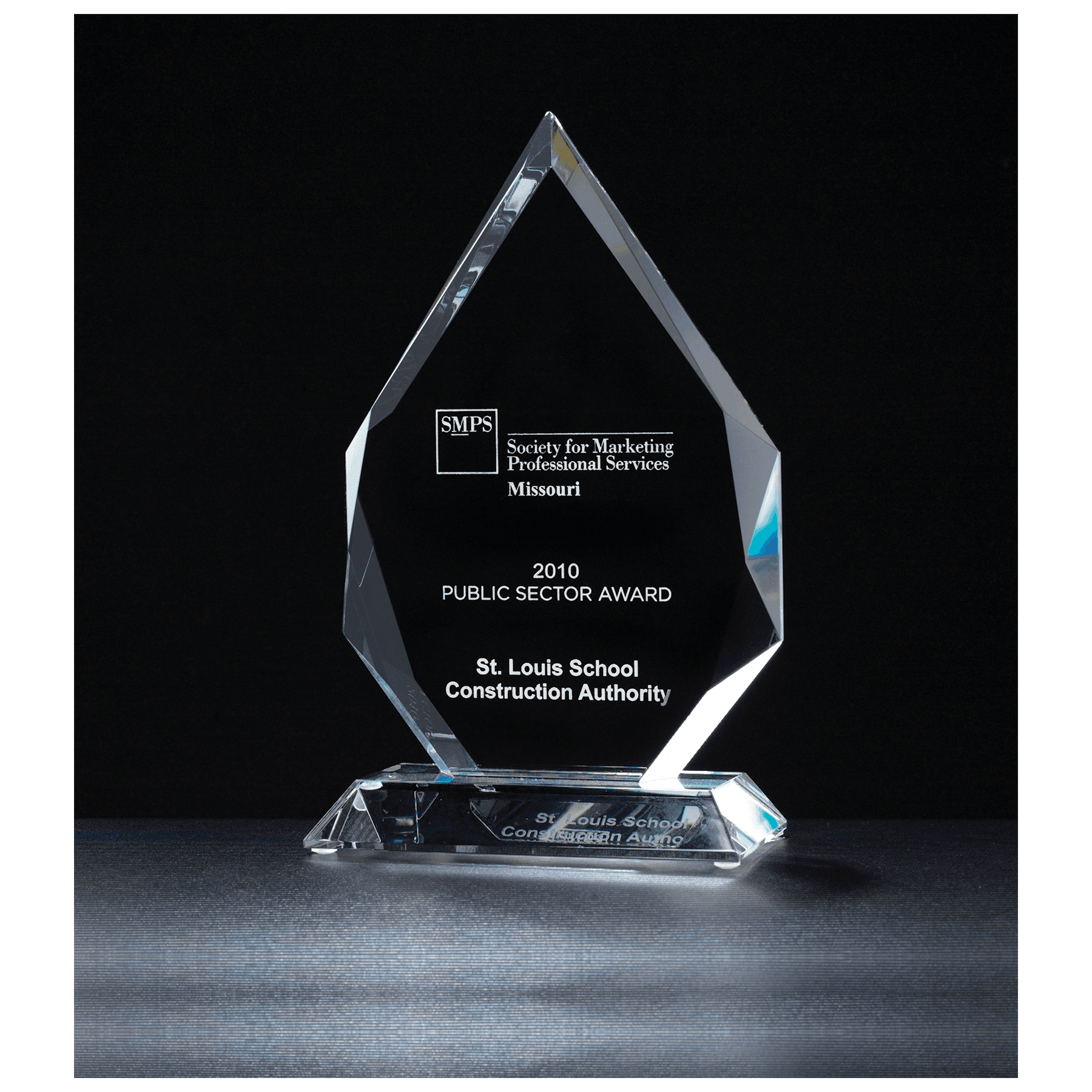 Optic Crystal Diamond Award