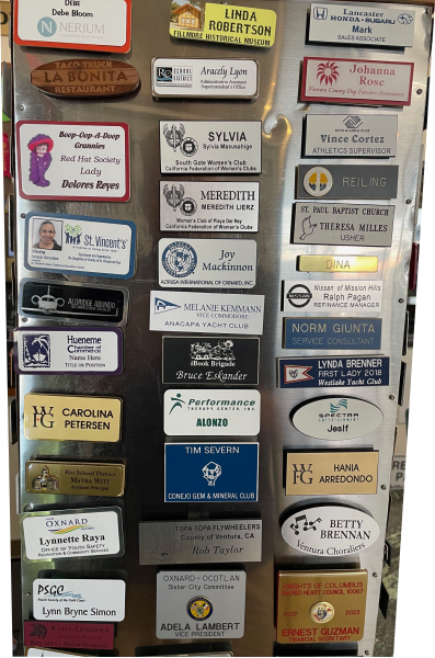 Engraved Name Badge / name tag/nametag