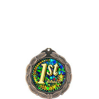 Wreath Medal 2.75 inch