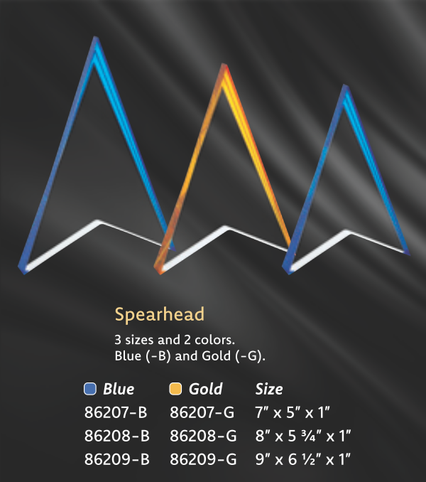 Spearhead Acrylic Awards