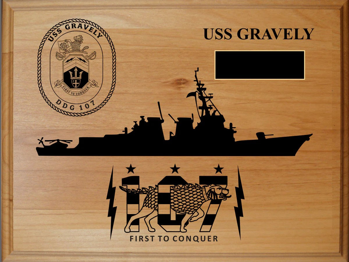 Solid Red Alder Plaque Laser engraved