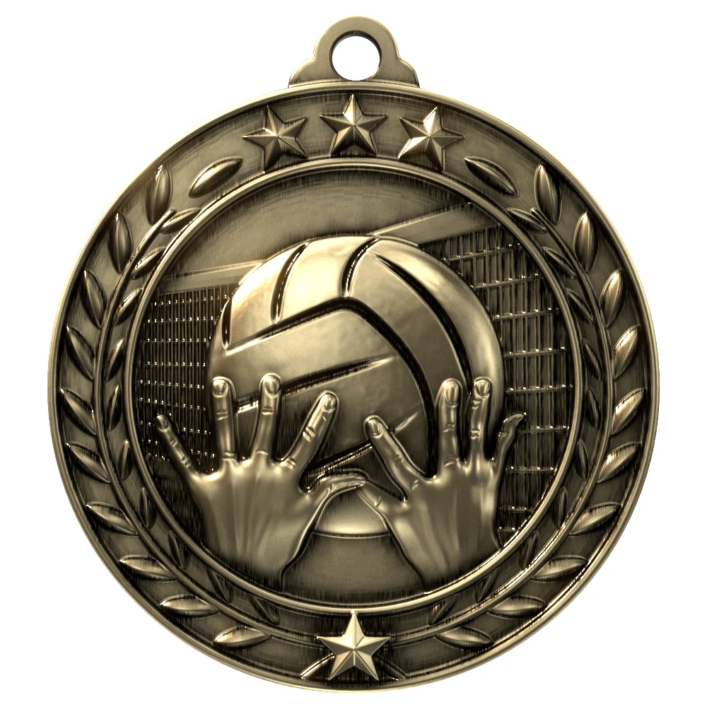 Wreath Antique Medallion - Athletics