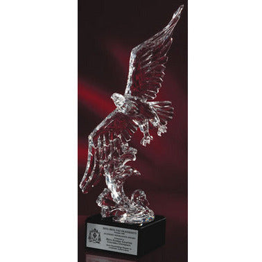 Acrylic Eagle on Marble Base