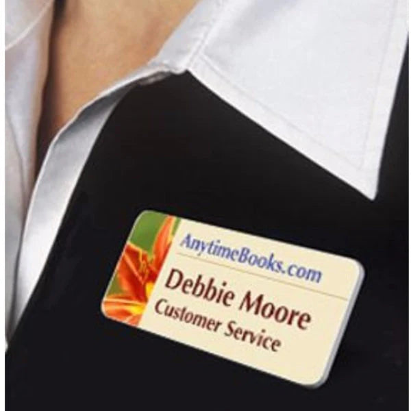 Full Color Printed Name Badge / Nametag