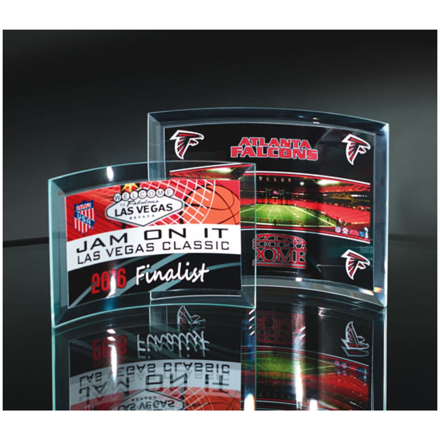 Jade Curved Glass with full color decal
