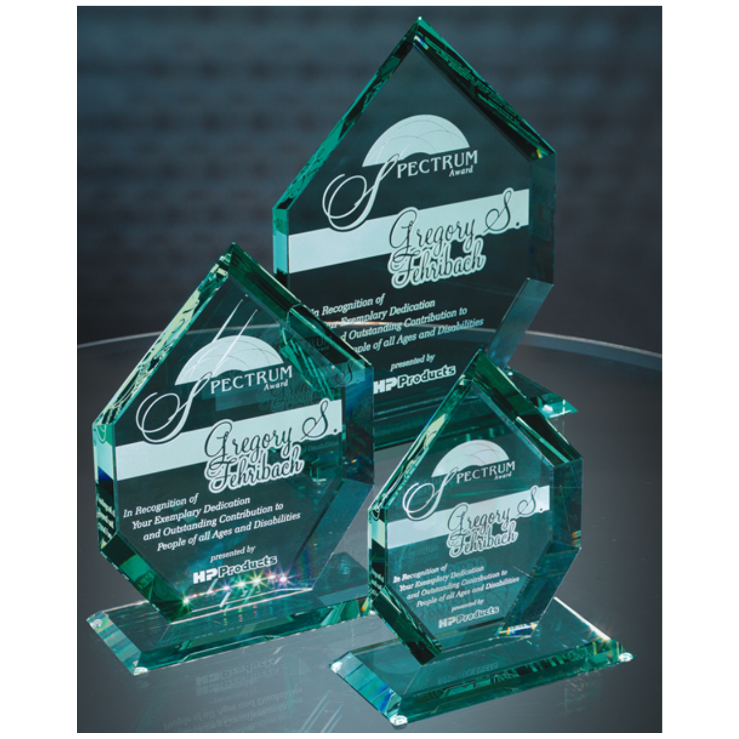 AA Liberty Diamond Jade Award (JC-5007A, JC-5006A, JC-5005A)