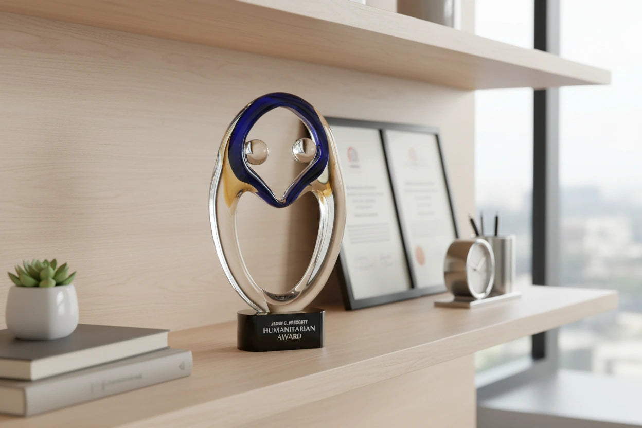 place on office shelf