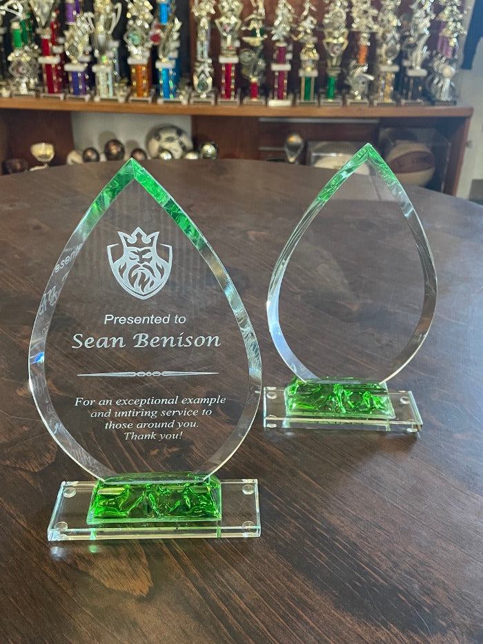 Peak Green Arrow Crystal Award