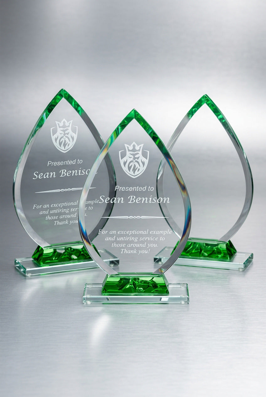 Peak Green Arrow Crystal Award