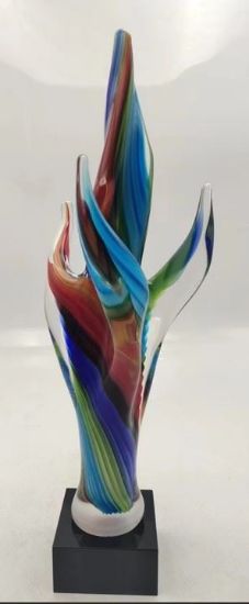 Multi Color Turning Torch Art Glass