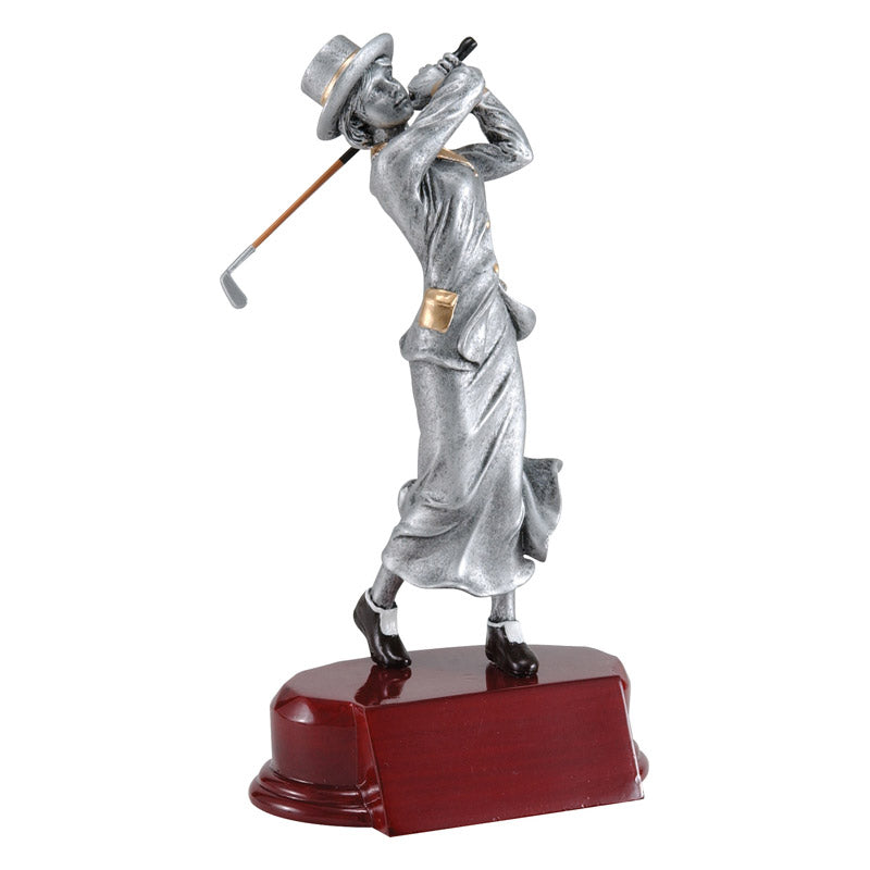 Vintage Female Golf Resin