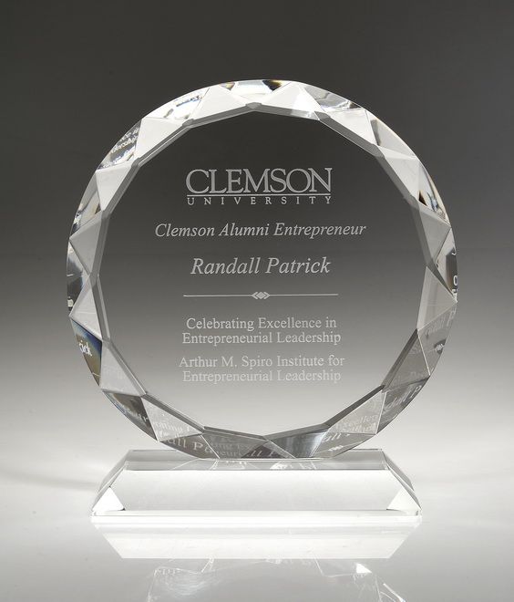 Optical Crystal Sunflower Award